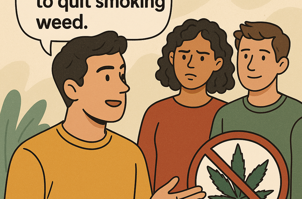 Setting Boundaries: Communicating Your Decision to Quit Weed with Friends & Family