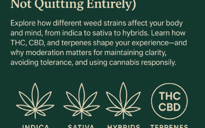 Understanding Different Weed Strains: Their Effects and Why Moderation Matters (If You’re Not Quitting Entirely)