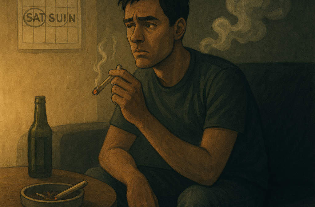 The Weekend Trap: Why Casual Weed Use Often Leads to Full Relapse