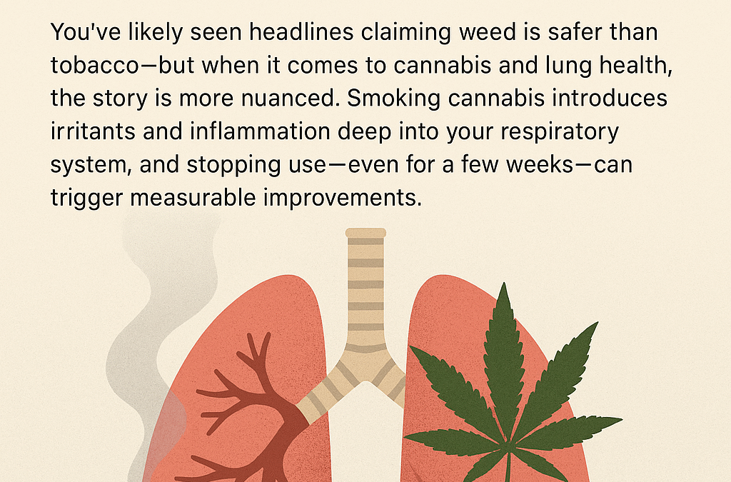 How Cannabis Affects Lung Health — And What Quitting for Just a Few Weeks Can Do
